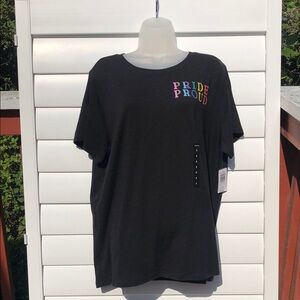 NWT Torrid Black Pride Proud Tee